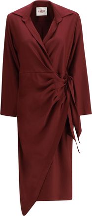 Crida Milano Como Dress In Crêpe De Chine