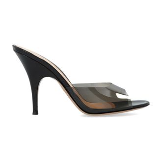 Gianvito Rossi Heeled Mules, female, Black, Size: 8 1/2 US Sofia Heeled Mules