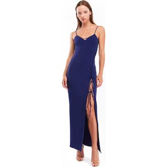 Mother of All Nancy maxi dress in Navy at Nordstrom, Size X-Small