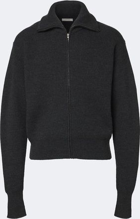 Christophe Lemaire Pullover in lana a coste con zip
