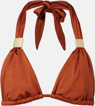 Heidi Klein Uzes embellished bikini top