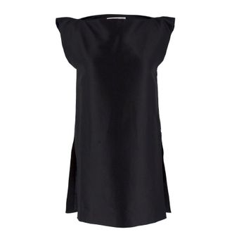 Alessandra Rich Black Cotton Tunic Size XS