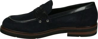 Marip&eacute; 6339 Brenda - Dames - Loafers - Blauw - 39 EU - Leer - Schoenen