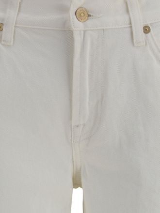 7 For All Mankind Spencer Jeans - White