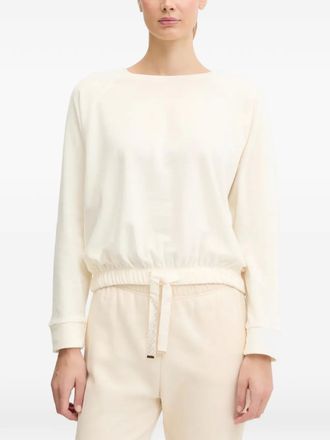 BOSS crew-neck sweatshirt - Neutrals