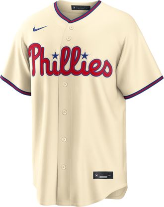 Nike Philadelphia Phillies Nike Mens MLB Replica Jersey in Brown | RP2603K2PP-PV6