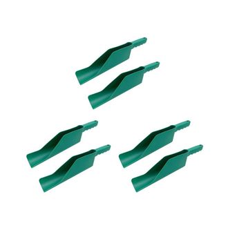 OEM Juego De 6 Palas Para Limpiar Canalones, Herramienta Para Limpiar Canalones De Techos, Tragaluces Y Zanjas, Pala Para Limpiar Jardines