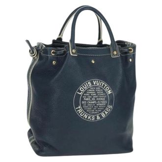 Louis Vuitton Pre-owned Bucket Bags, female, Blue, Size: ONE SIZE Pre-owned Vintage Tote Bag