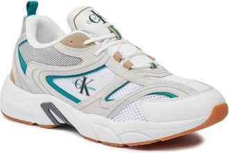 Calvin Klein Retro Su-Mesh Sneakers - Heren - Sneakers - Veelkleurig - 41 EU - Leer - Schoenen