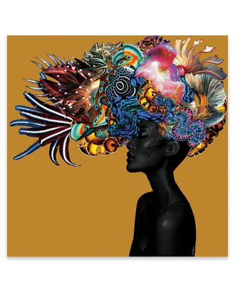 iCanvas Icanvas Crowning Glory Ii Print On Acrylic Glass By Lolita Lorenzo