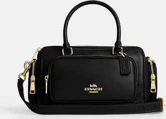 Coach Rowan Satchel Bag With Pockets