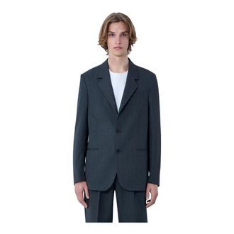 Our Legacy Blazers, male, Gray, Size: 2XL Unconstructed Ceremony Blazer