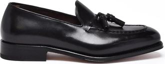 Ferragamo Black Leather Loafer