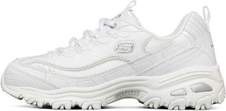 Skechers (WMNS) Skechers D Lites Low-Top Running Shoes White 149463-WHT