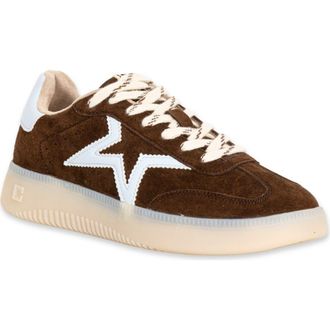 Shushop Peaches Sneaker in Brown Suede at Nordstrom, Size 8.5