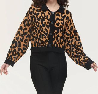 Kerisma Bozoma Issa Button Front Jacket In Camel/black