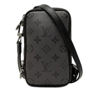 Louis Vuitton Pre-owned Double Phone Pouch - unisex - Louis Vuitton Vintage - Vintage Cross Body Bags - Black - ONE SIZE - Pre-owned