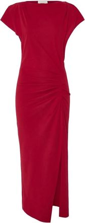 Isabel Marant Isabel Marant, Maxi Dresses, female, Red, Size: XS Red Front Detail Dress