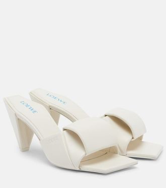 Loewe Mules Origami in pelle