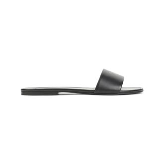 Celine Celine, Schoenen, Dames, Zwart, 38 EU, Leer, Coast Easy Mule