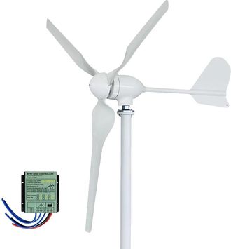 OEM Generador E&oacute;lico, Funcionamiento Silencioso, F&aacute;cil Instalaci&oacute;n, Con Controlador Mppt-a, 3000 W-d, 48 V-a