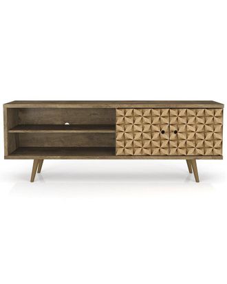 Manhattan Comfort Liberty 62.99In Mid-Century Modern Tv Stand
