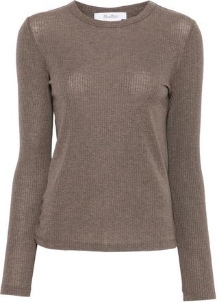 Max Mara Salmone Long-sleeve T-shirt