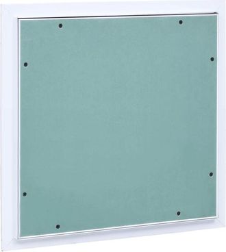 vidaXL Panel De Acceso Marco De Aluminio Y Placa De Yeso 300x300 Mm Vidaxl