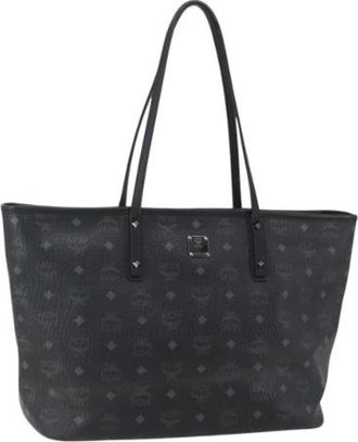 MCM Pre-owned Tote Bags, female, Black, Size: ONE SIZE Pre-owned Tote Bag
