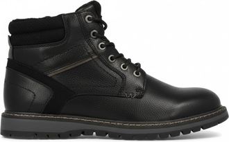 Wrangler Winterstiefel WRANGLER LIAM MEN MID, Herren, Gr. 40, schwarz, Synthetik, Schuhe Winterstiefel