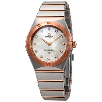 Omega Constellation Manhattan Mother of Pearl Dial Ladies Watch 131.20.28.60.55.001