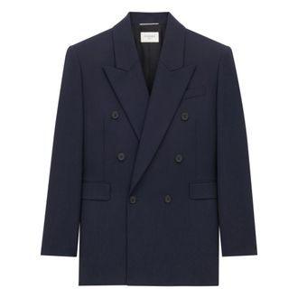 Saint Laurent Six-Button Double-Breasted Jacket