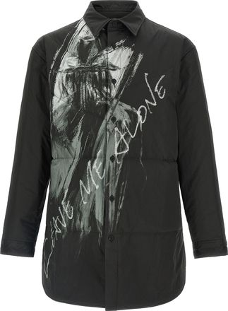 Yohji Yamamoto Mens Padded Overshirt