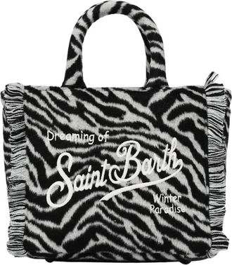 MC2 Saint Barth Vanity Mini Felt Tote Bag - Dames - Shoppers - Veelkleurig - ONE Size - Tassen