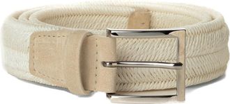 Orciani Stretch Braided Fabric Casual Belt