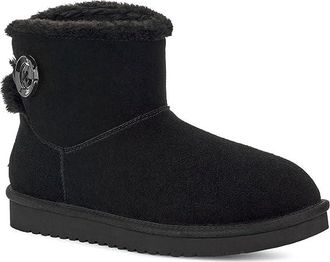 Koolaburra by UGG Nalie Mini Womens Boots Black : 11 M, Suede