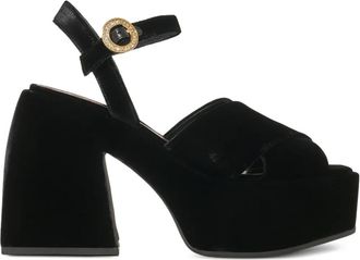 Nodaleto Sandali Bulla Joni con plateau - Nero