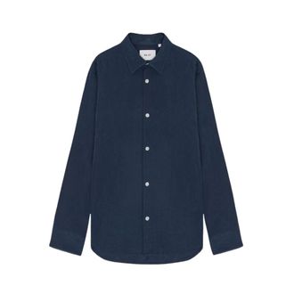 Nn.07 Shirts - Heren - Casual Overhemden - Blauw - L - Overhemden