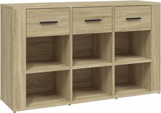 vidaXL Vidaxl - Aparador Madera Contrachapada Roble Sonoma 100x30x59,5 Cm
