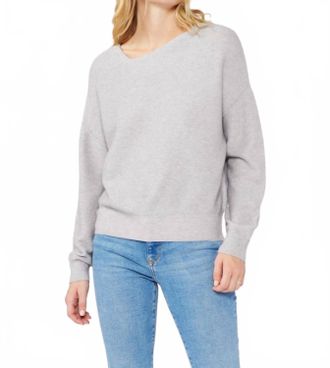 Lovestitch Vaira Sweater In Heather Grey