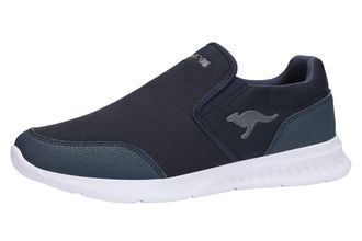 Kangaroos Sneaker KANGAROOS KL-A FINN, Herren, Gr. 40, blau (dk navy, steel grau), Synthetik, Textil, Schuhe Sneaker