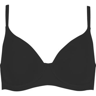 Huit Coton Bio Underwire Bra in Black at Nordstrom, Size 36C