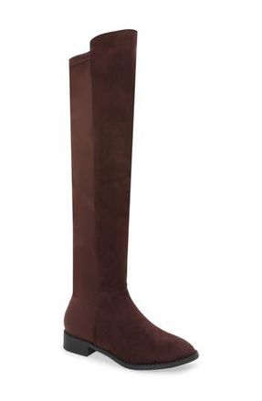 Berness Astrid Over the Knee Boot in Astrid-Coffee/suede at Nordstrom Rack, Size 5.5