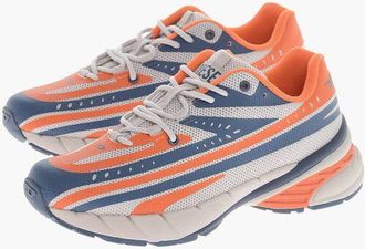 Diesel Low Sneakers D-AIRSPEED Perforated Fabric Color-Block size 42,5