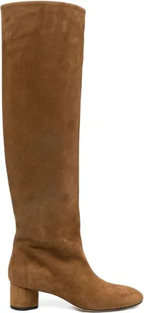 Aeyde Suede Knee-high Boots