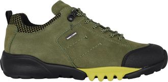 Waldl&auml;ufer Groene Waterdichte Wandelsneaker voor Dames - Dames - Outdoorschoenen - Groen - 42 1/2 EU - Leer - Fitness