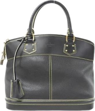 Louis Vuitton Pre-owned Handbags, female, Black, Size: ONE SIZE Pre-owned Leather handbags