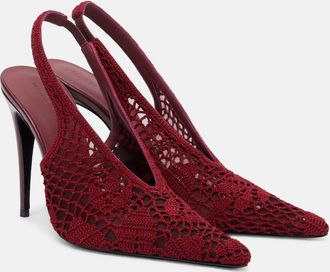 Magda Butrym Pumps slingback 105 in crochet