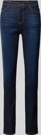 Emporio Armani Skinny Fit Jeans mit 5-Pocket-Design in Jeansblau, Größe 26