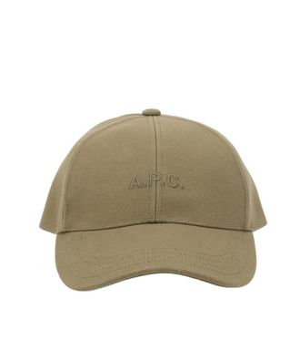 A.P.C. Brown Logo Baseball Hat